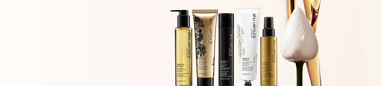 shu uemura essence absolue hair oil products